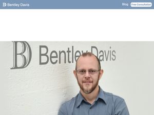 Screenshot of https://bentleydavis.com/