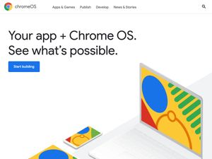 Screenshot of https://chromeos.dev/