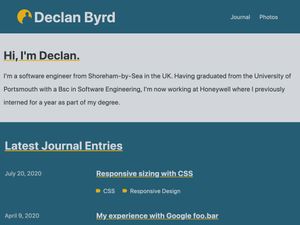 Screenshot of https://declanbyrd.co.uk/