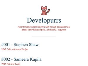 Screenshot of https://developur.rs/