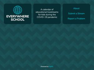 Screenshot of https://everywhereschool.live/