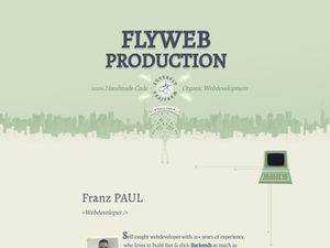 Screenshot of https://www.flyweb.at/