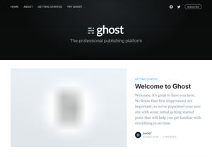 Screenshot of https://ghost-v3.netlify.app/