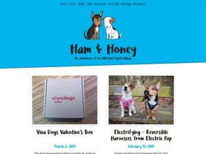 Screenshot of https://www.hamandhoney.com