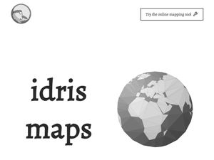 Screenshot of https://idris-maps.com/