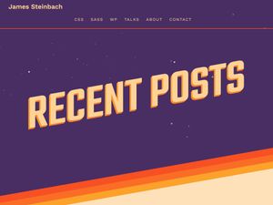 Screenshot of https://jdsteinbach.com/