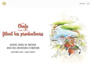 Screenshot of https://www.leschefsasainttropez.com/