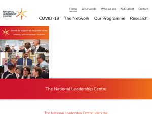 Screenshot of https://www.nationalleadership.gov.uk
