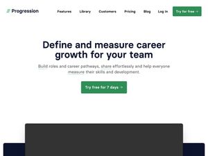 Screenshot of https://progressionapp.com/