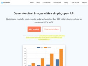 Screenshot of https://quickchart.io/