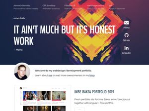 Screenshot of https://rolandtoth.hu/