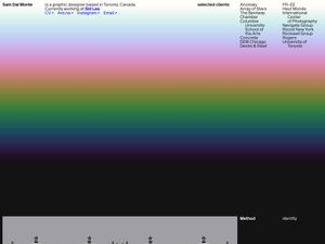Screenshot of https://samdalmonte.com/