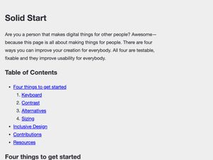 Screenshot of https://www.solidstart.info/