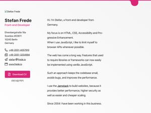 Screenshot of https://www.frede.io/
