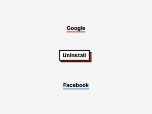 Screenshot of https://uninstall.tech/
